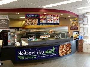 northern lights dash pizza to go