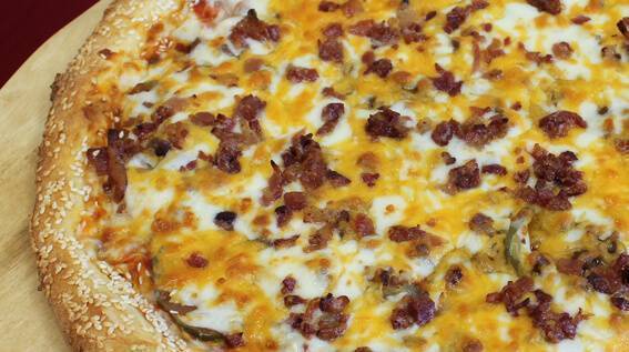 bacon cheeseburger pizza delivery in ankeny des moines and kansas city