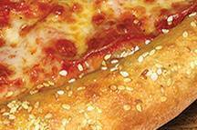 sesame seed pizza crust topper northern lights iowa