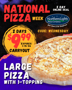 EPIC $9.99 PIZZA DEAL